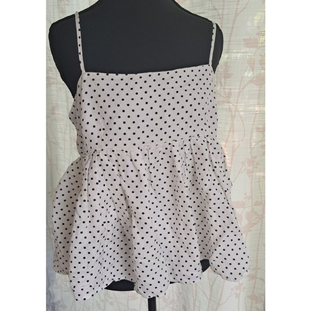 Kate Spade x Target Polka Dot Babydoll Top